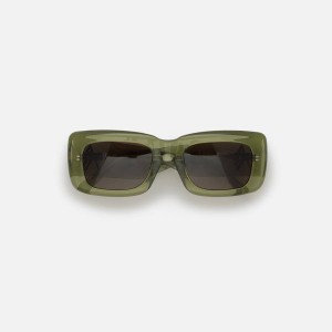 Green Women Kith The Attico Mini Marfa Frame Eyewear | 5193-PTSXA