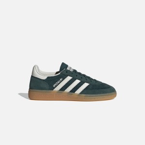Green / White Women Kith adidas WMNS Handball Spezial Sneakers | 5284-QXJWZ