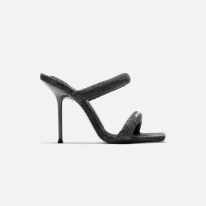 Grey Blue Women Kith Alexander Wang Julie Tubular Sandal Heels | 7926-LKBPY