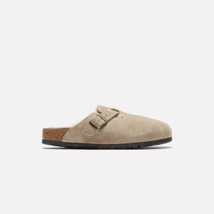 Grey Brown Men Kith Birkenstock Boston Sandals | 1908-FLPRW