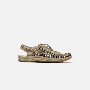 Grey Brown Men Kith KEEN UNEEK Sandals | 8602-QLZNP