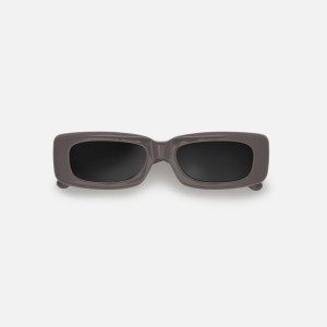 Grey Brown Women Kith The Attico Mini Marfa Frame Eyewear | 6457-DZBJQ