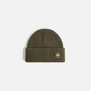 Grey Green Women Kith Broach Mia Beanie Headwear | 7328-ANSHO