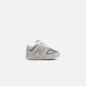 Grey Kids' Kith New Balance 990 v5 Crib Sneakers | 5791-FKSEU