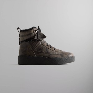 Grey Men Kith 8th St by Ronnie Fieg for Clarks Originals Rushden Boots | 5371-SNCRZ