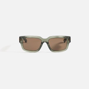 Grey Men Kith Bottega Veneta Rectangular Frames Sunglasses | 1936-LAKWJ