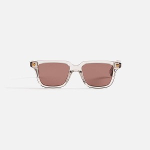 Grey Men Kith Bottega Veneta Rectangular Frames Sunglasses | 2781-OCRQM