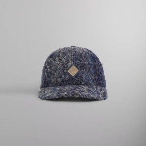 Grey Men Kith Boucle Check Suede Brim Aaron Cap | 0365-MPUOD