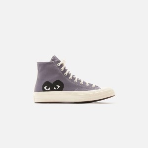 Grey Men Kith CDG Pocket x Converse Chuck 70 High Sneakers | 3247-TAGCB