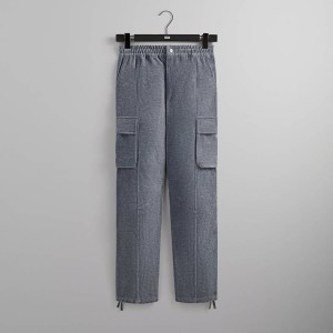 Grey Men Kith Chenille Bristol Pants | 3701-HTWMY