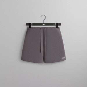 Grey Men Kith Collins Swim Shorts | 7941-ATSFE