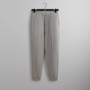 Grey Men Kith Double Face Pierre Sweat Pants | 1780-ACXBE