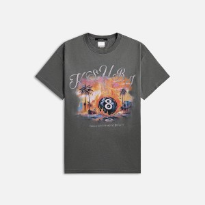 Grey Men Kith Ksubi World Order Biggie Shirts | 8760-WSILF