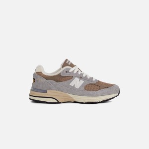Grey Men Kith New Balance Made in USA 993 Sneakers | 9683-XGYRL