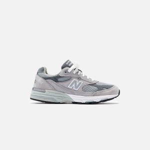 Grey Women Kith New Balance WMNS Made in USA 993 Sneakers | 0467-ISFWK