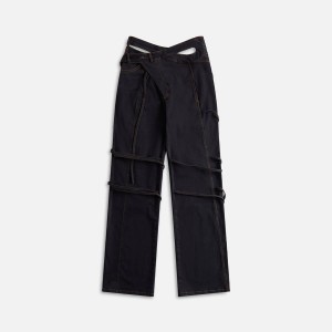 Grey Women Kith Ottolinger Signature Wraps Jeans | 6851-XOYMB