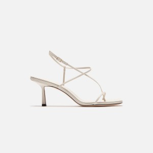 Grey Women Kith Studio Amelia Crossfront 70s Heels | 6184-FCJBY