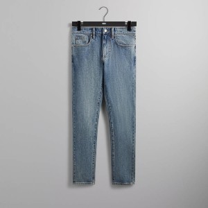 Indigo Men Kith Varick Taper Jeans | 9305-DHNPY
