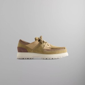 Khaki Men Kith 8th St by Ronnie Fieg for Clarks Originals Sunderland Sneakers | 0972-ZKMSG