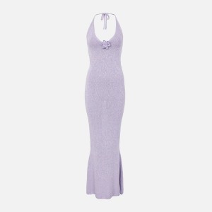 Lavender Women Kith Asta Resort Daphne Dress | 9521-QEOBA