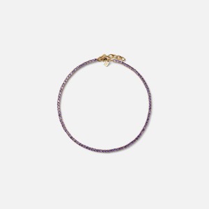 Lavender Women Kith Crystal Haze Serena Necklace Jewelry | 6735-ZRJVD
