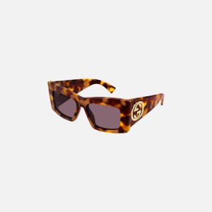 Leopard Women Kith Gucci GG Frames 42S Eyewear | 5961-XLBTH