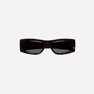Leopard Women Kith Saint Laurent M140 Freames Eyewear | 6427-DMESO