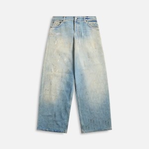 Light Blue Men Kith Acne Studios 5-Pocket Denim Jeans | 6782-SBHRT