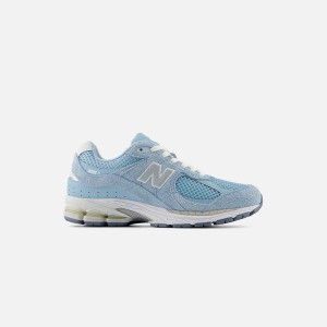 Light Blue / White Men Kith New Balance 2002R Sneakers | 0248-OBTCJ