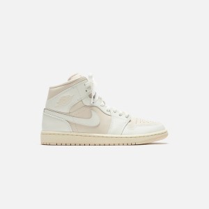 Light Brown Women Kith Jordan WMNS Air Jordan 1 Mid Sneakers | 1327-YSOVA