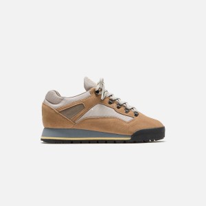 Light Brown / Grey Men Kith adidas x CP Company Helvellyn Spzl Sneakers | 0183-MRCQU