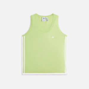 Light Green Men Kith adidas Originals by Wales Bonner Knit Shirts | 1835-LFHOU