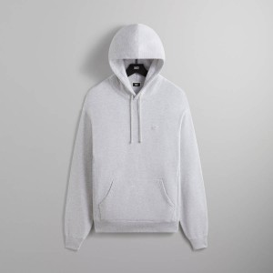 Light Grey Men Kith Williams III Hoodie | 6350-HVIPL