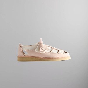 Light Pink Men Kith 8th St by Ronnie Fieg for Clarks Originals Ridgevale Sandals | 1739-IKHGR