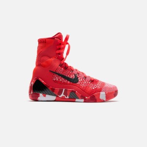 Light Red / Black / White Men Kith Nike Kobe 9 Elite Protro Sneakers | 4306-IAVUQ