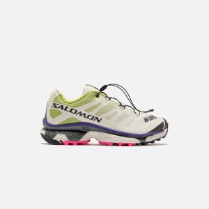 Light Yellow / Pink Men Kith Salomon XT-4 OG Sneakers | 7825-ROBZC