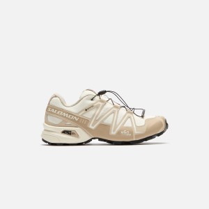 Light Yellow / White Men Kith Salomon Speedcross 3 GTX Sneakers | 9638-AFUVK