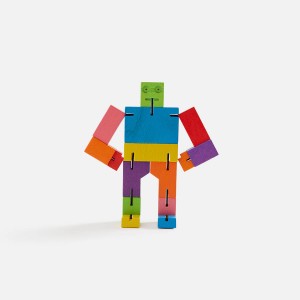 Multicolor Kids' Kith Areaware Cubebot Small Toys | 1592-RNYTV