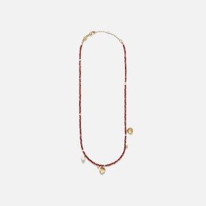 Multicolor Women Kith Anni Lu Maroon Harmony Necklace Jewelry | 8650-BERPL
