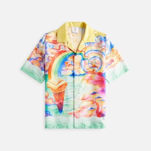 Multicolor Women Kith Casablanca Short Sleeve Cuban Collar Shirts | 8293-LOPKI