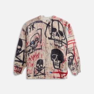 Multicolor Women Kith R13 Printed Oversized Sweaters | 0659-BLFHI