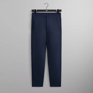 Navy Men Kith Damon Track Pants | 4927-CBQUJ