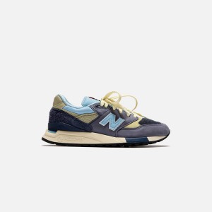 Navy Men Kith New Balance Made in USA 998 Sneakers | 4823-HYAKZ