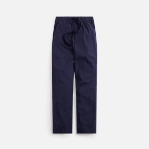 Navy Men Kith Tekla Poplin Pajama Pants | 5217-VNAGU