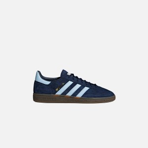 Navy Men Kith adidas Handball Spezial Sneakers | 9842-RIWGM