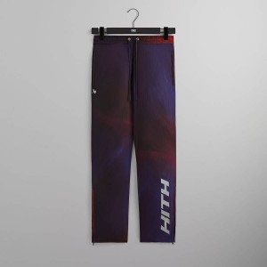 Navy Men Kith and Bauer for the New York Rangers Nylon Track Pants | 2437-GLQAD