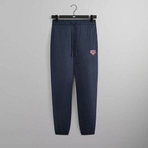 Navy Men Kith for the New York Knicks Nylon Pants | 9720-SZABE