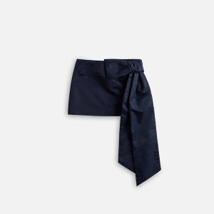 Navy Women Kith Sandy Liang Skar Skirts | 5034-DOBEH
