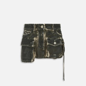 Navy Women Kith The Attico Mini Skirts | 6801-EUSLH