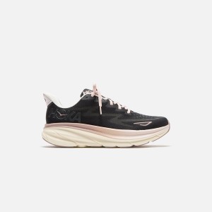 Obsidian Women Kith Hoka WMNS Clifton 9 Sneakers | 5073-BSXLK